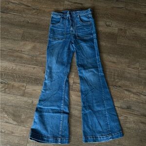 Super High Waisted Flare Jeans